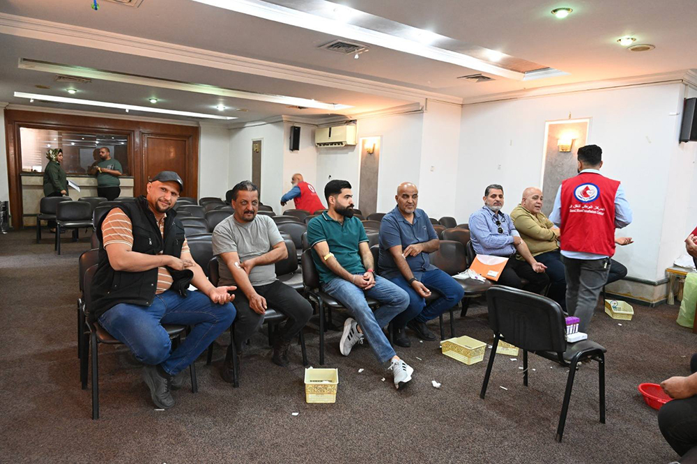  حملة طوعية للتبرع بالدم