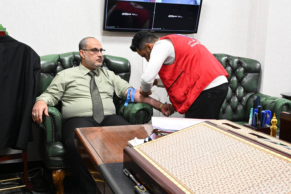 حملة للتبرع بالدم