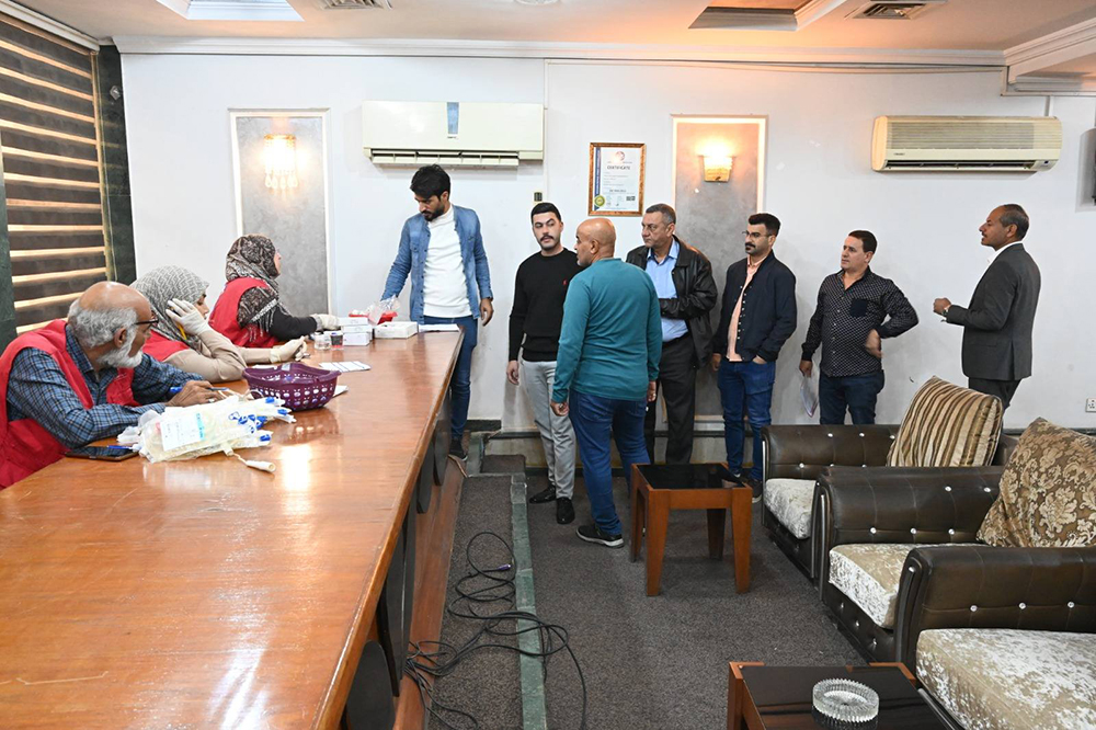 حملة للتبرع بالدم