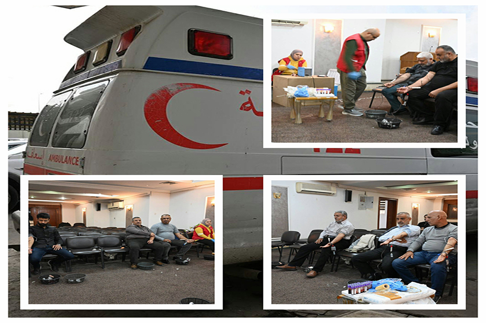 Blood donation campaign