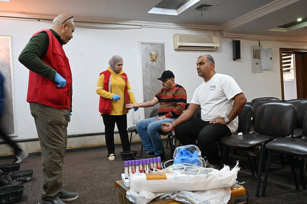 Blood donation campaign