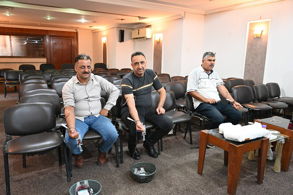 حملة للتبرع بالدم