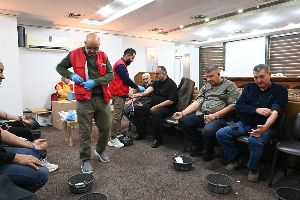 Blood donation campaign