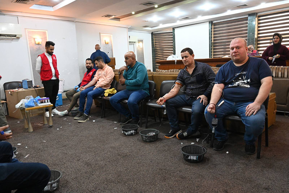 Blood donation campaign