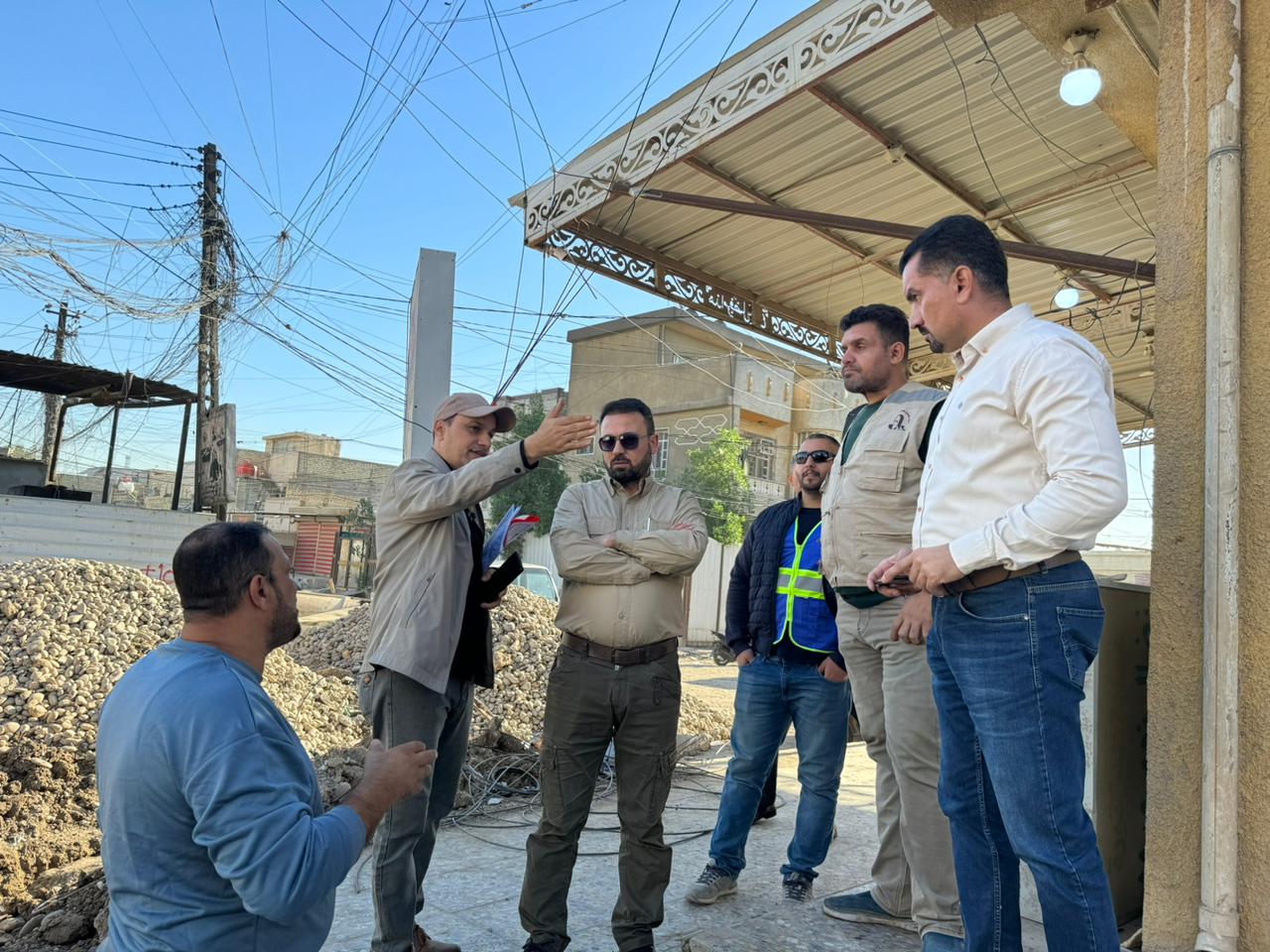 The General Director Visits The Project To Develop In Baghdad Governorate