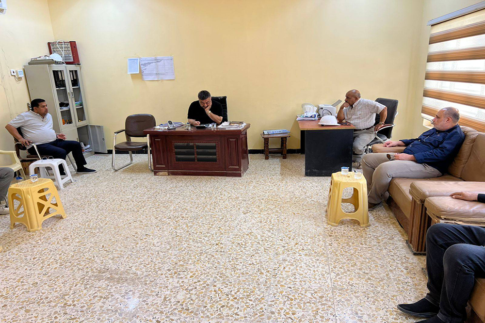 construction of Al-Ahrar School in Basra Governorate