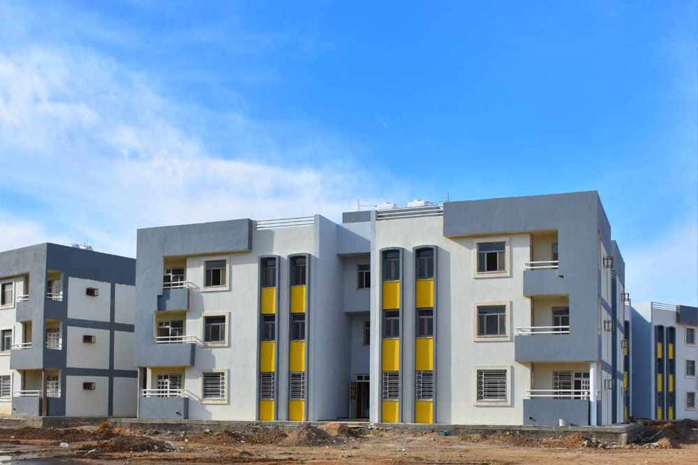 A project to implement low-cost housing units in Babil Governorate