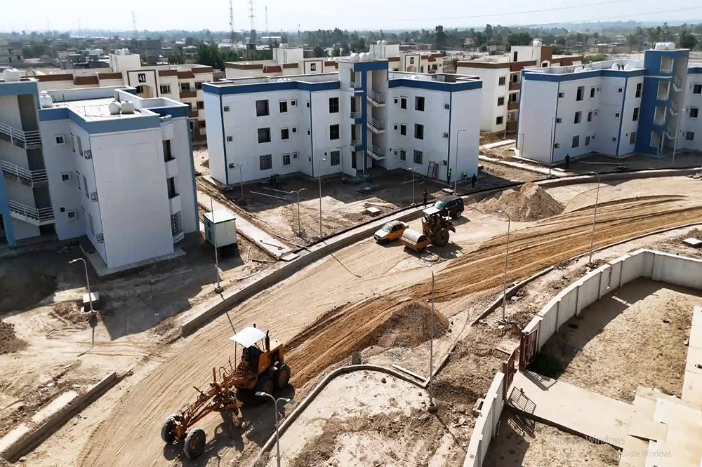 مشروع مجمع العزيزية السكني في محافظة واسط