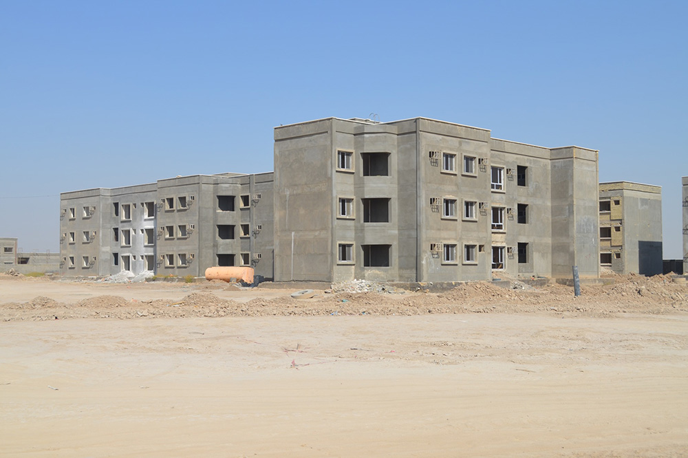 The housing complex in Wasit Governorate