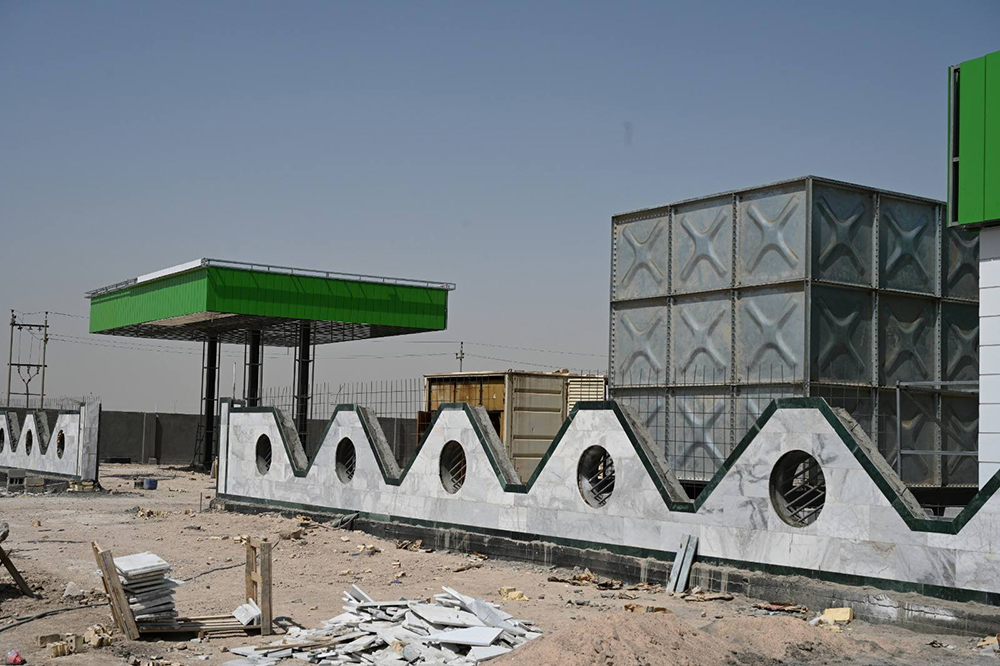rehabilitate and construct the government-owned Al-Murbad Fuel Station in Al-Zubair District, Basra Governorate