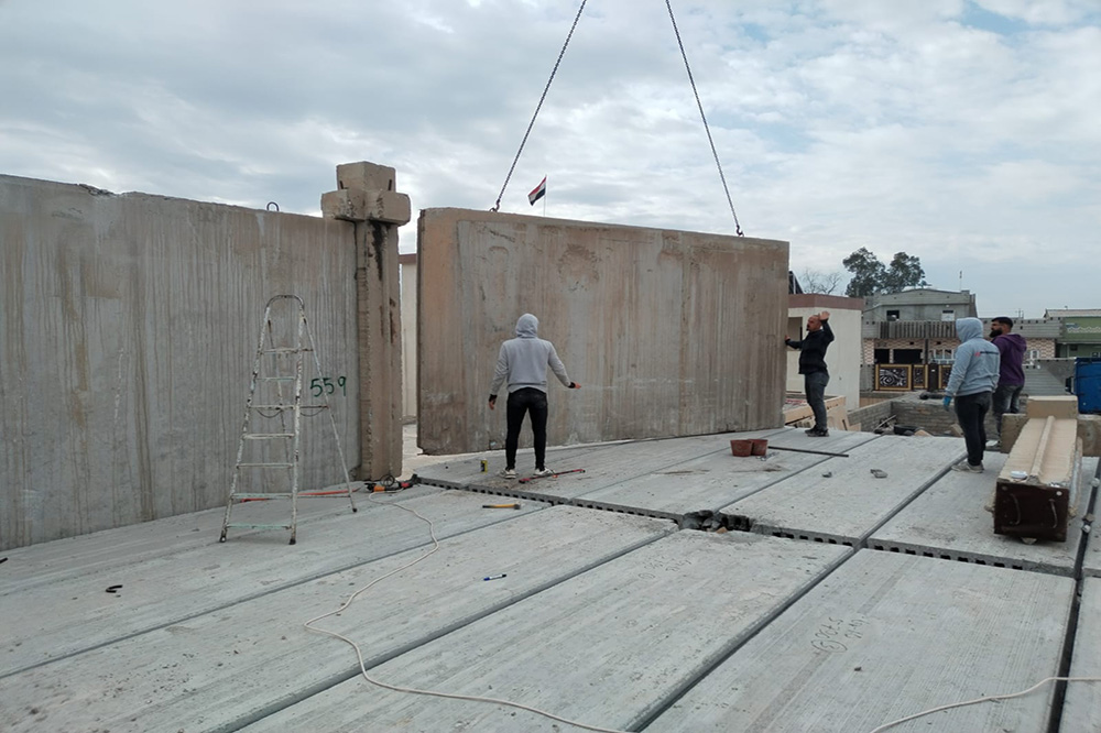 Prefabricated construction schools in Nineveh Governorate