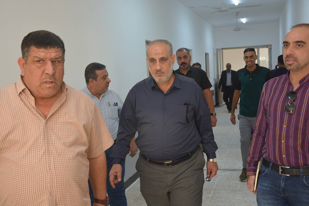 مدرسة إعدادية الديوانية في منطقة الحي العسكري