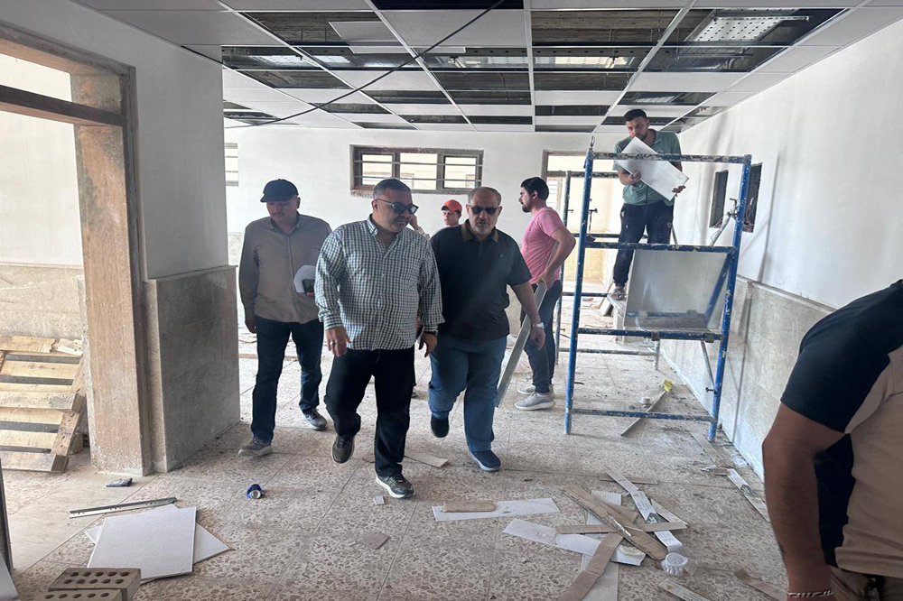 مدرسة المسجد الأقصى في منطقة سبع البور ببغداد