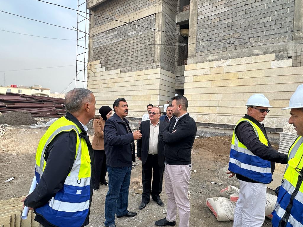 Visit of the General Director of the Planning Buildings Project in Nineveh Governorate