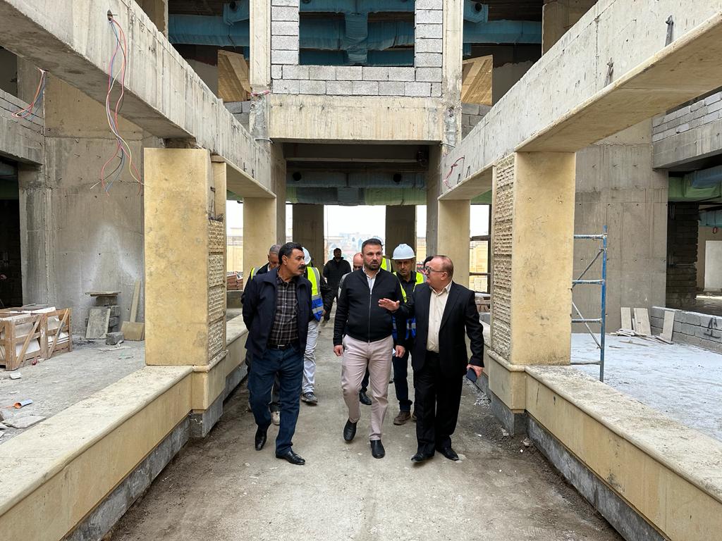 Visit of the General Director of the Planning Buildings Project in Nineveh Governorate