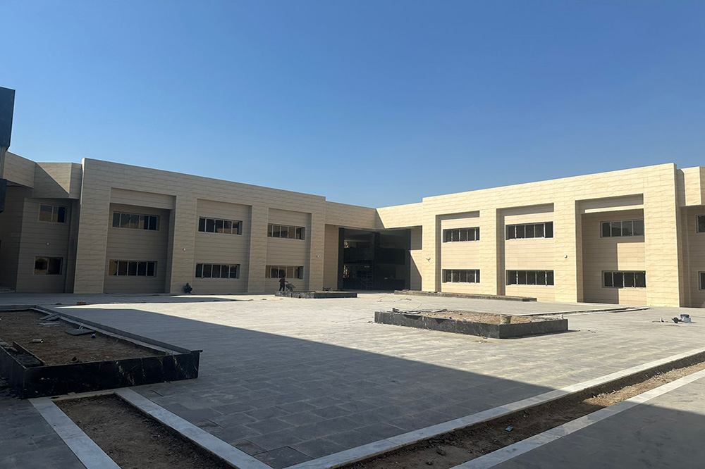 A project to complete the listed halls and galleries at the southern site of Al-Nahrain University