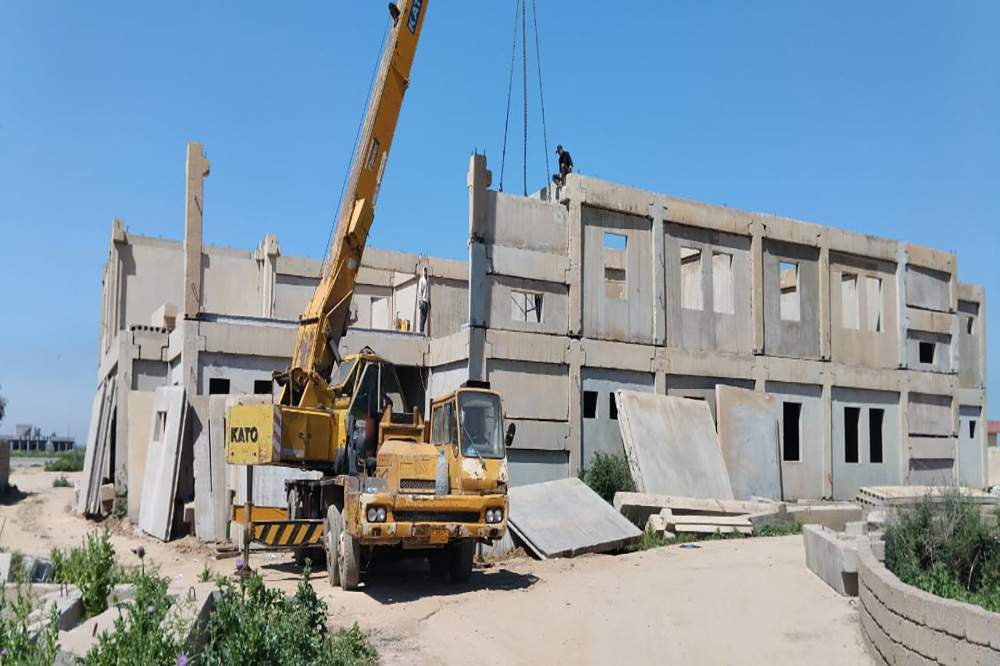 the school buildings project in Kirkuk Governorate