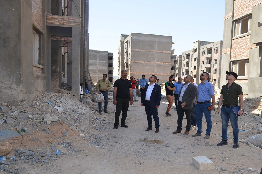 the residential complex project / Al Jazeera (2) in the sacred Karbala Governorate