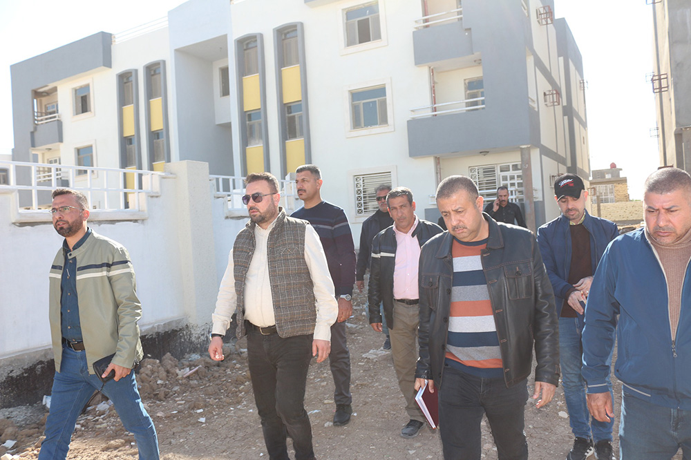 مشروع انشاء وحدات سكنية واطئة الكلفة (المرحلة الأولى والثانية) في محافظة بابل