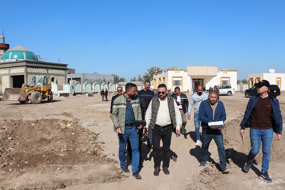 مشروع انشاء وحدات سكنية واطئة الكلفة (المرحلة الأولى والثانية) في محافظة بابل