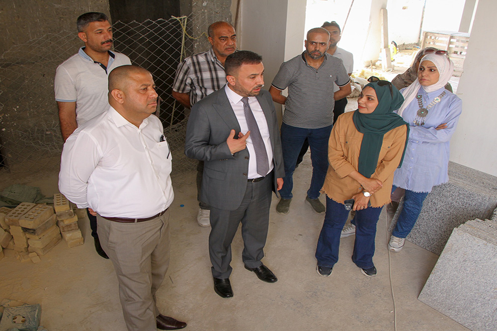مشروع بناية المركز الثقافي في الكاظمية ببغداد