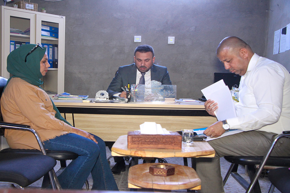 the Cultural Center Building Project in Al-Kadhimiya, Baghdad