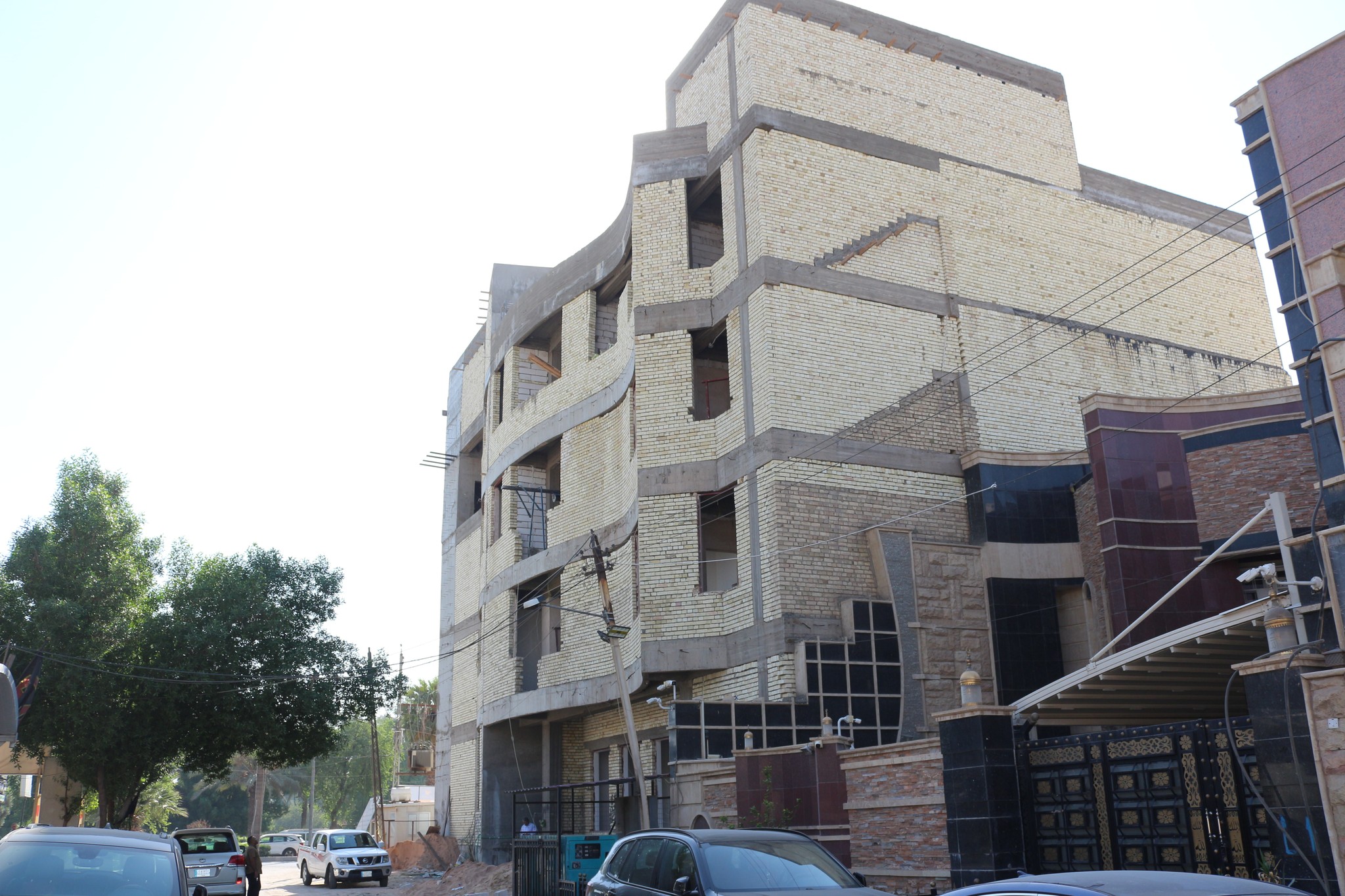 Mr. Director General explains that the current work is the completion of all parts of the cultural center building project in Al-Kadhimiya, Baghdad Governorate