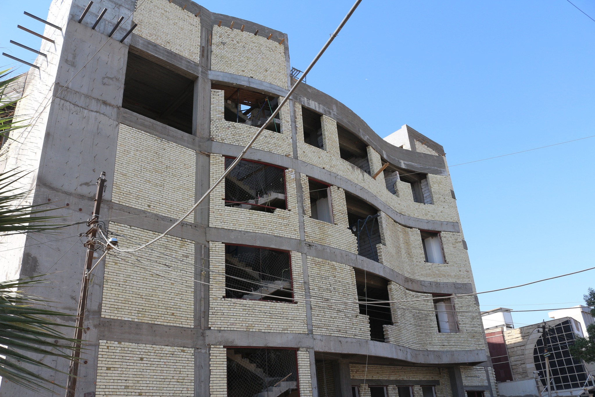 Mr. Director General explains that the current work is the completion of all parts of the cultural center building project in Al-Kadhimiya, Baghdad Governorate