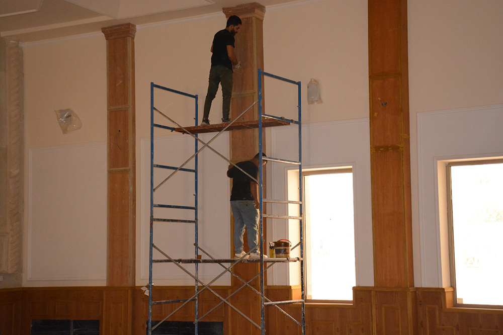the building project for the Chaldean Patriarchate of Babylon Church in Baghdad Governorate