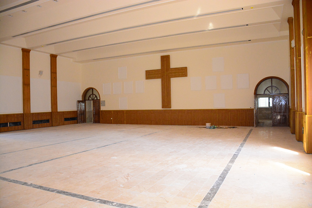the building project for the Chaldean Patriarchate of Babylon Church in Baghdad Governorate
