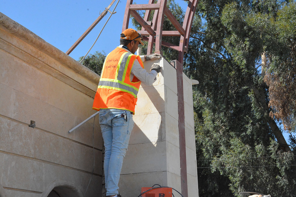 the building project for the Chaldean Patriarchate of Babylon Church in Baghdad Governorate