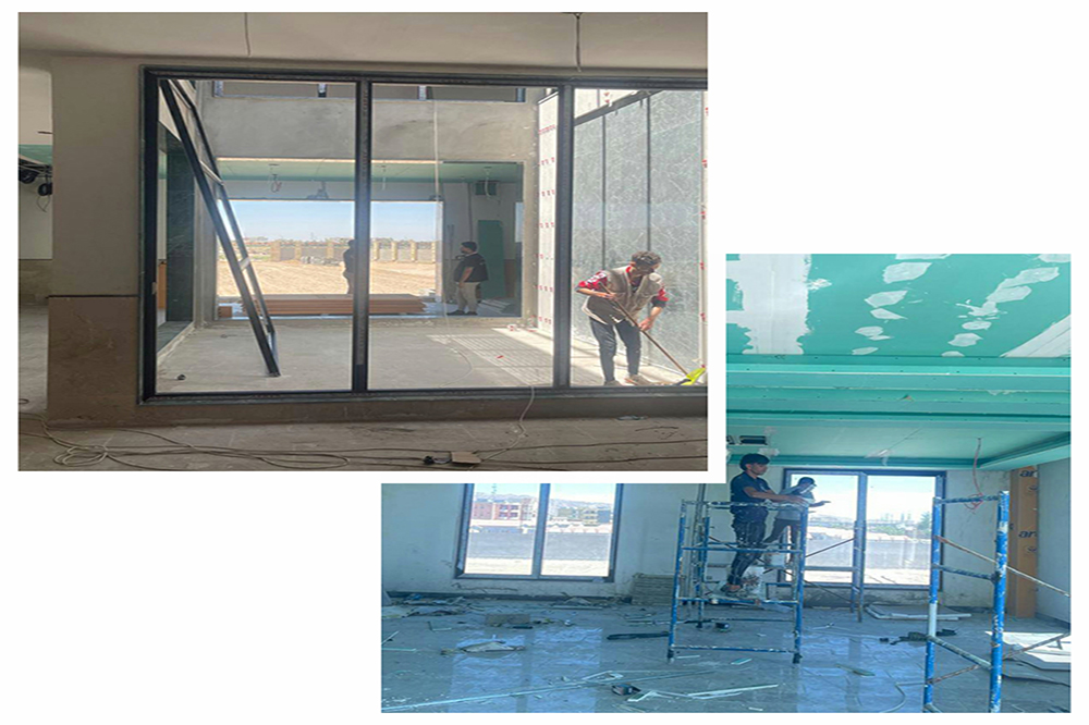 The Ministry of Oil's Energy Affairs Agency building project at the Baiji (Al-Sumoud) refinery in Salah al-Din Governorate