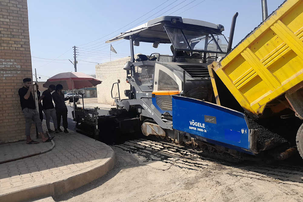 The Project To Rehabilitate The Main And Service Streets For Employees’ Homes In The Al-Dora Refinery In Baghdad Governorate