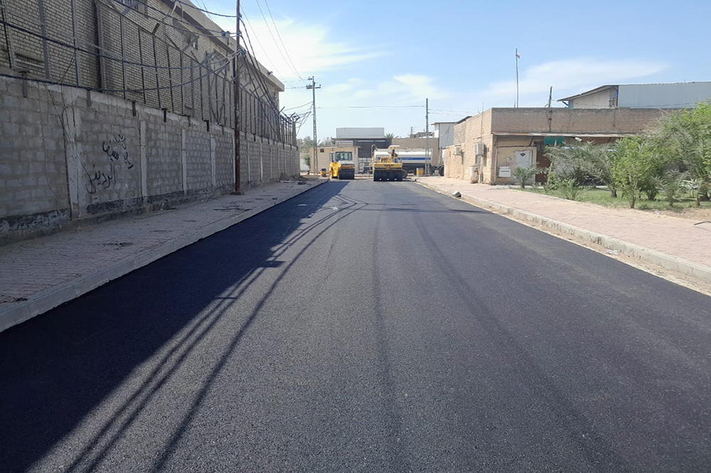 The Project To Rehabilitate The Main And Service Streets For Employees’ Homes In The Al-Dora Refinery In Baghdad Governorate