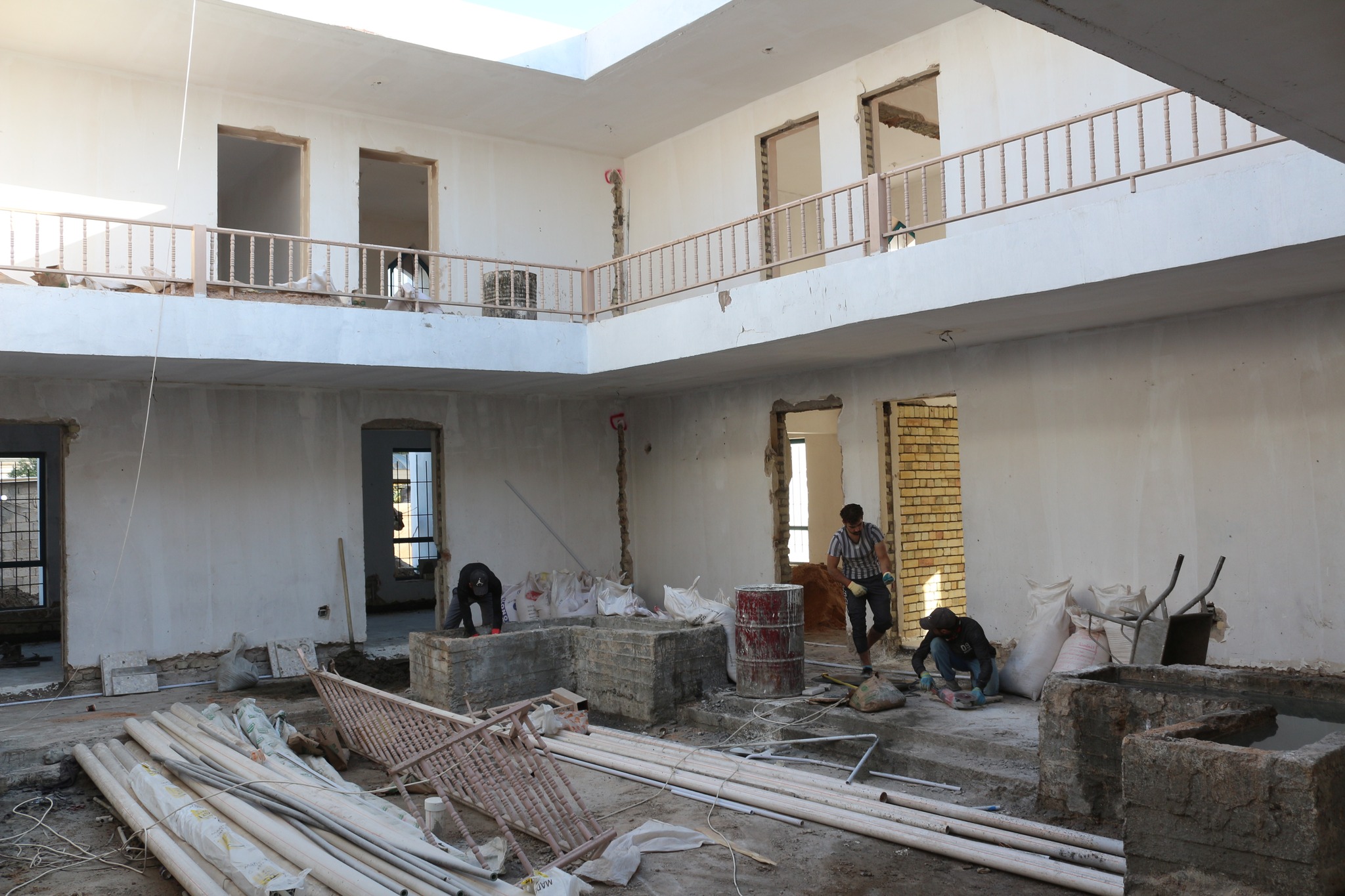rehabilitation project of the Securities Commission building in Baghdad Governorate
