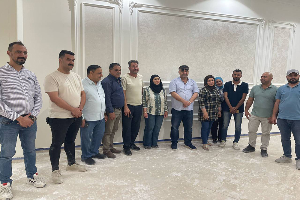 مشروع تأهيل صالة نينوى بمطار بغداد الدولي