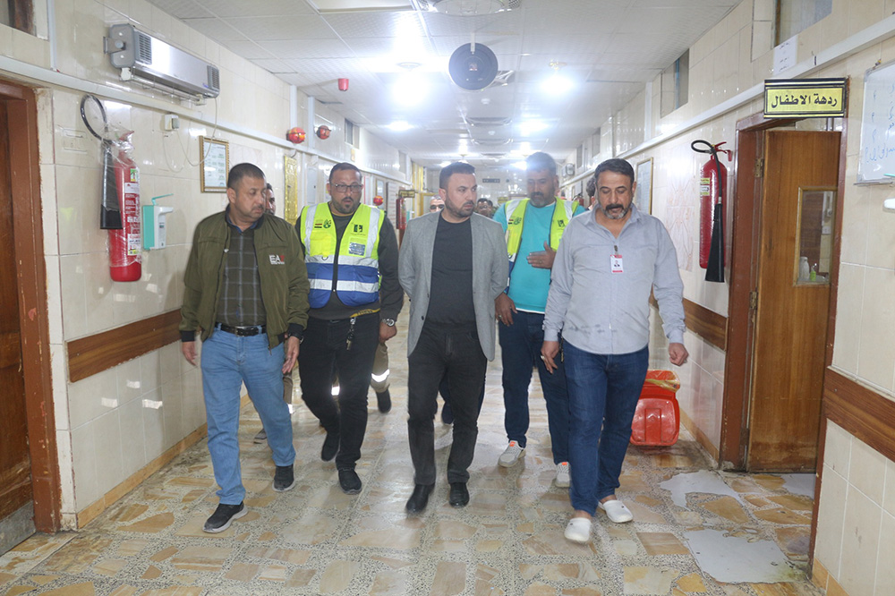 Qalaat Saleh General Hospital rehabilitation project in Maysan Governorate