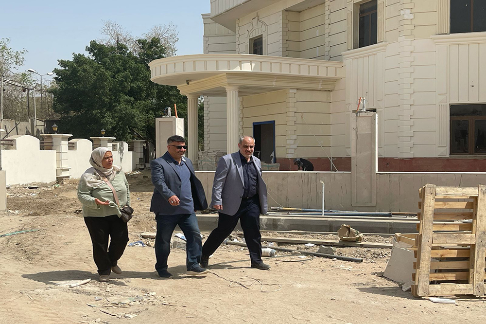 مشروع تأهيل وتأثيث الفلل الرئاسية في بغداد