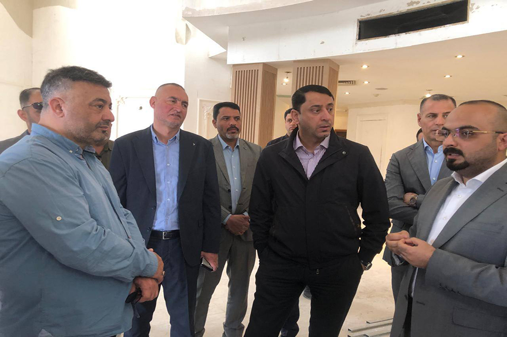 مشروع تأهيل وتأثيث الفلل الرئاسية في بغداد
