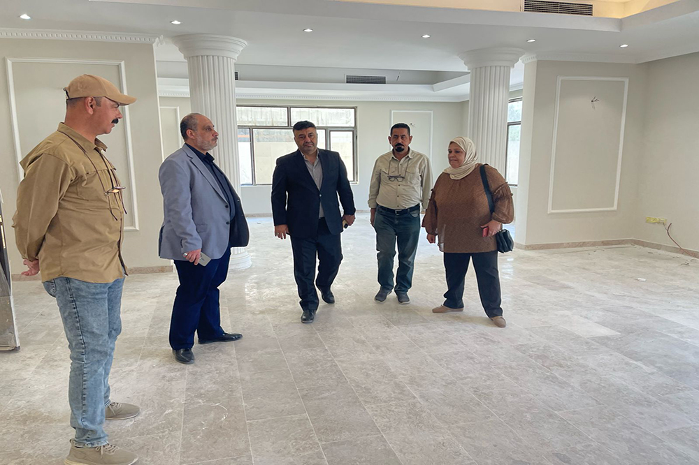 مشروع تأهيل وتأثيث الفلل الرئاسية في بغداد 