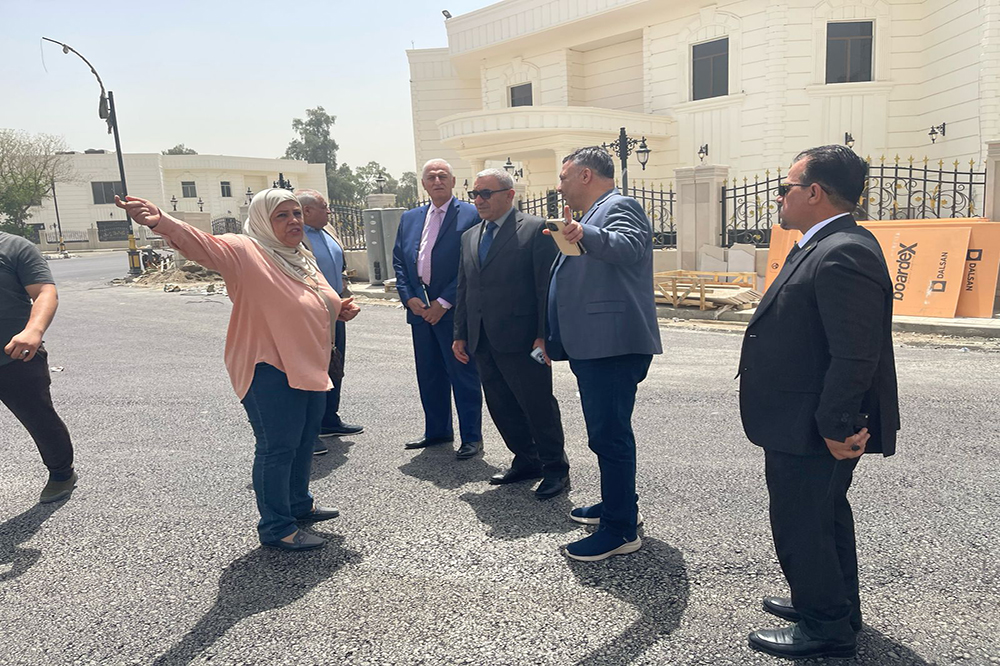 مشروع تأهيل وتأثيث الفلل الرئاسية في بغداد