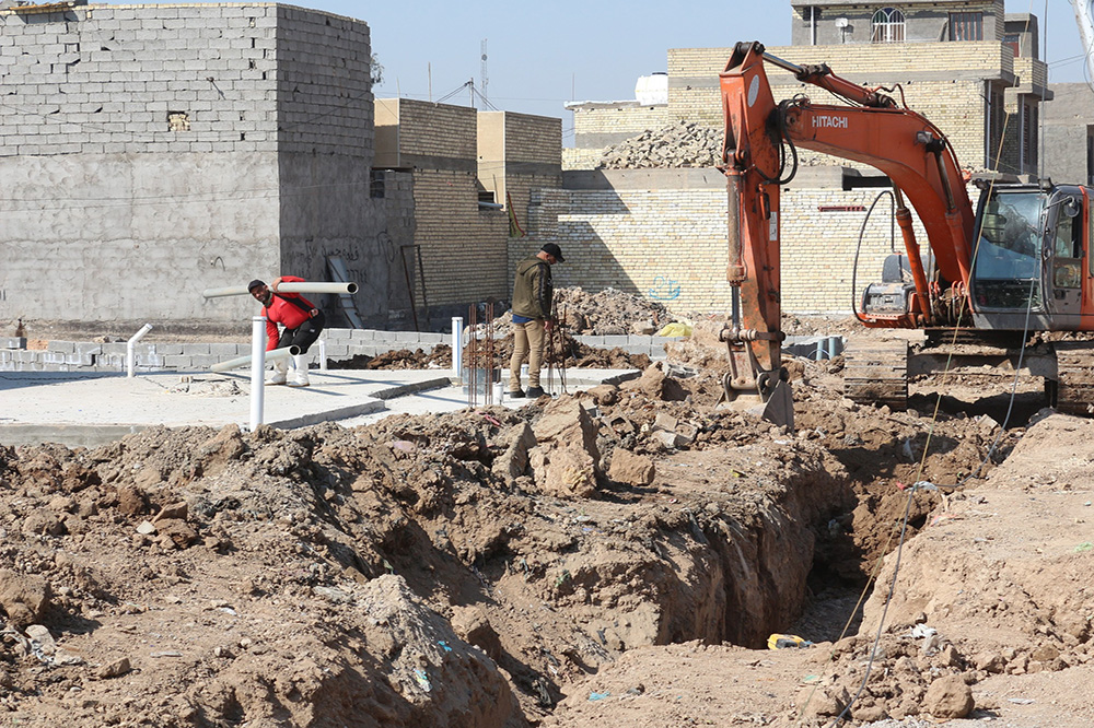 Shop development project (833 - 867 - 869) in the Shuhada Al-Saydiyah area and the Fifth Police within the Al-Rasheed Municipality sector in Baghdad Governorate