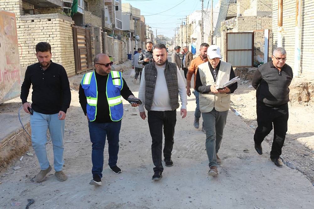 Shop development project (833 - 867 - 869) in the Shuhada Al-Saydiyah area and the Fifth Police within the Al-Rasheed Municipality sector in Baghdad Governorate