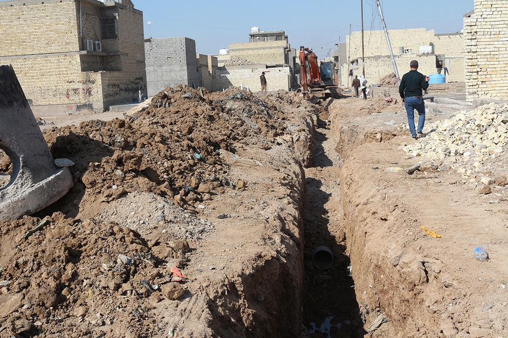 Shop development project (833 - 867 - 869) in the Shuhada Al-Saydiyah area and the Fifth Police within the Al-Rasheed Municipality sector in Baghdad Governorate