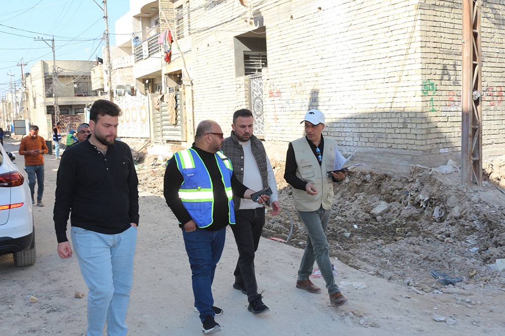 Shop development project (833 - 867 - 869) in the Shuhada Al-Saydiyah area and the Fifth Police within the Al-Rasheed Municipality sector in Baghdad Governorate