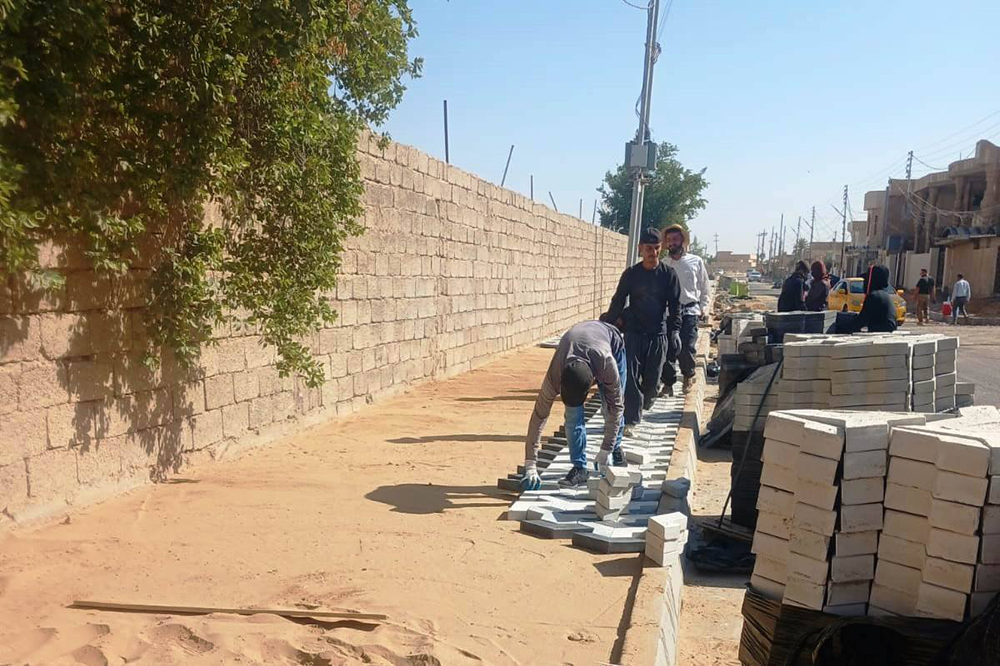 مشروع تطوير مجسر الدلة في صلاح الدين