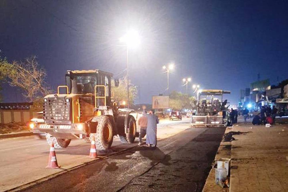 Project to develop and rehabilitate some streets and alleys in the Al-Shaab area of ​​Baghdad