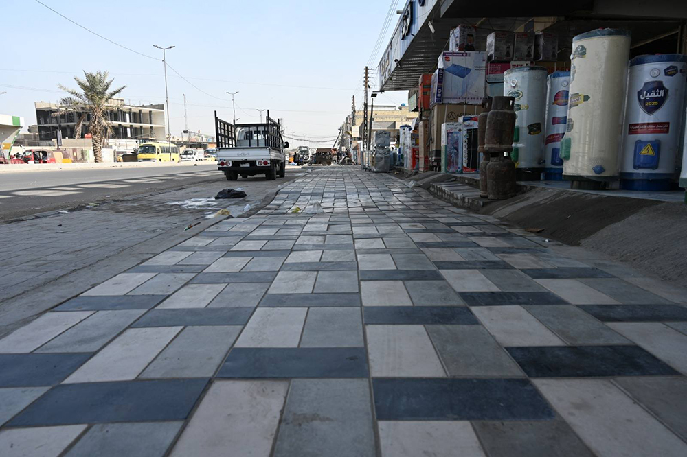 Project to develop and rehabilitate some streets and alleys in the Al-Shaab area of ​​Baghdad