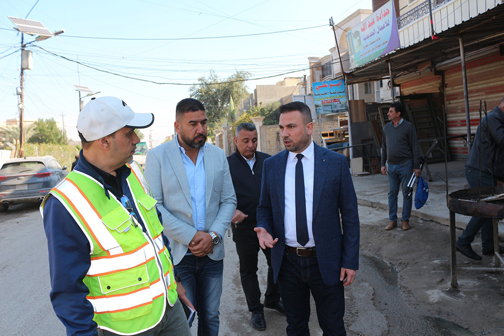 the project to develop and rehabilitate the Al-Tobji agricultural area, locality (410), within the Kadhimiya municipality sector 