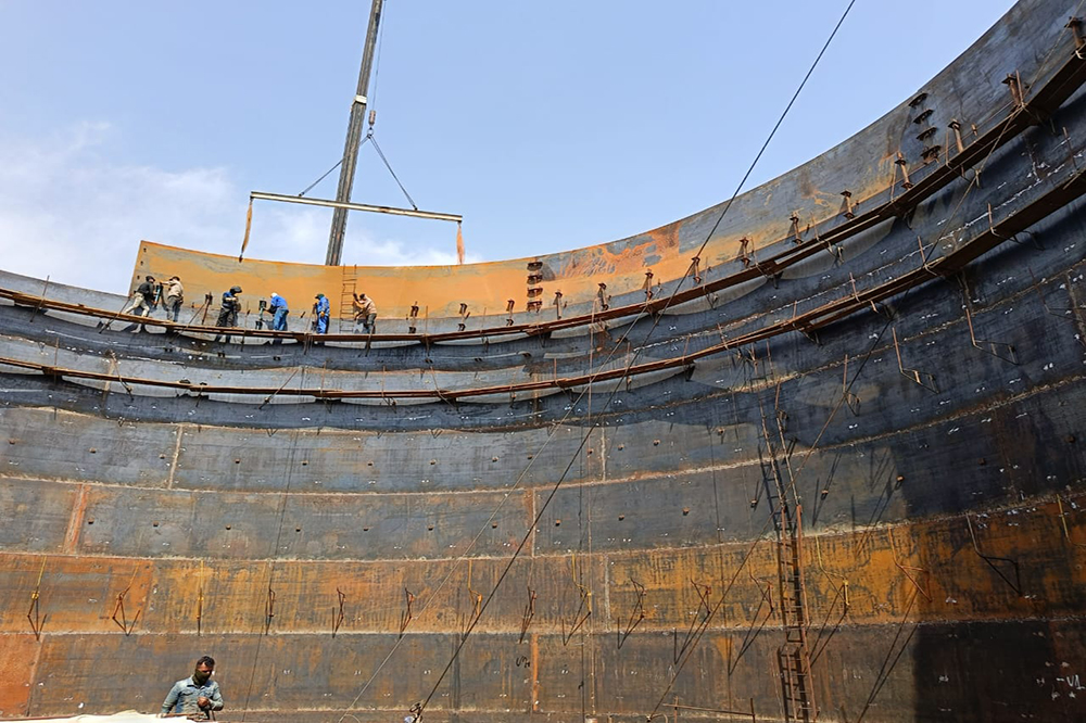 Project To Implement Emergency Tanks At The Sumoud Refinery In Salah Al-Din
